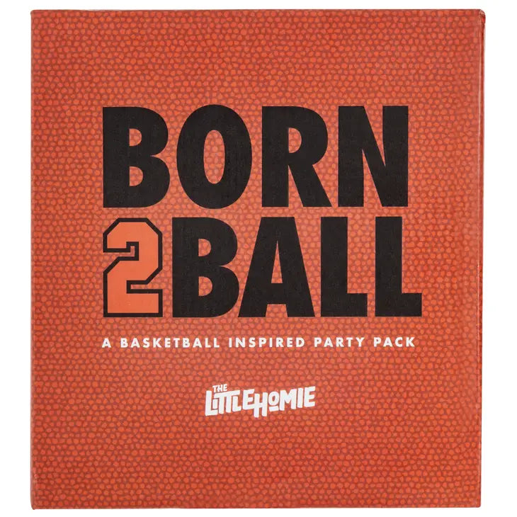 The Little Homie Born To Ball Basketball Party Kit