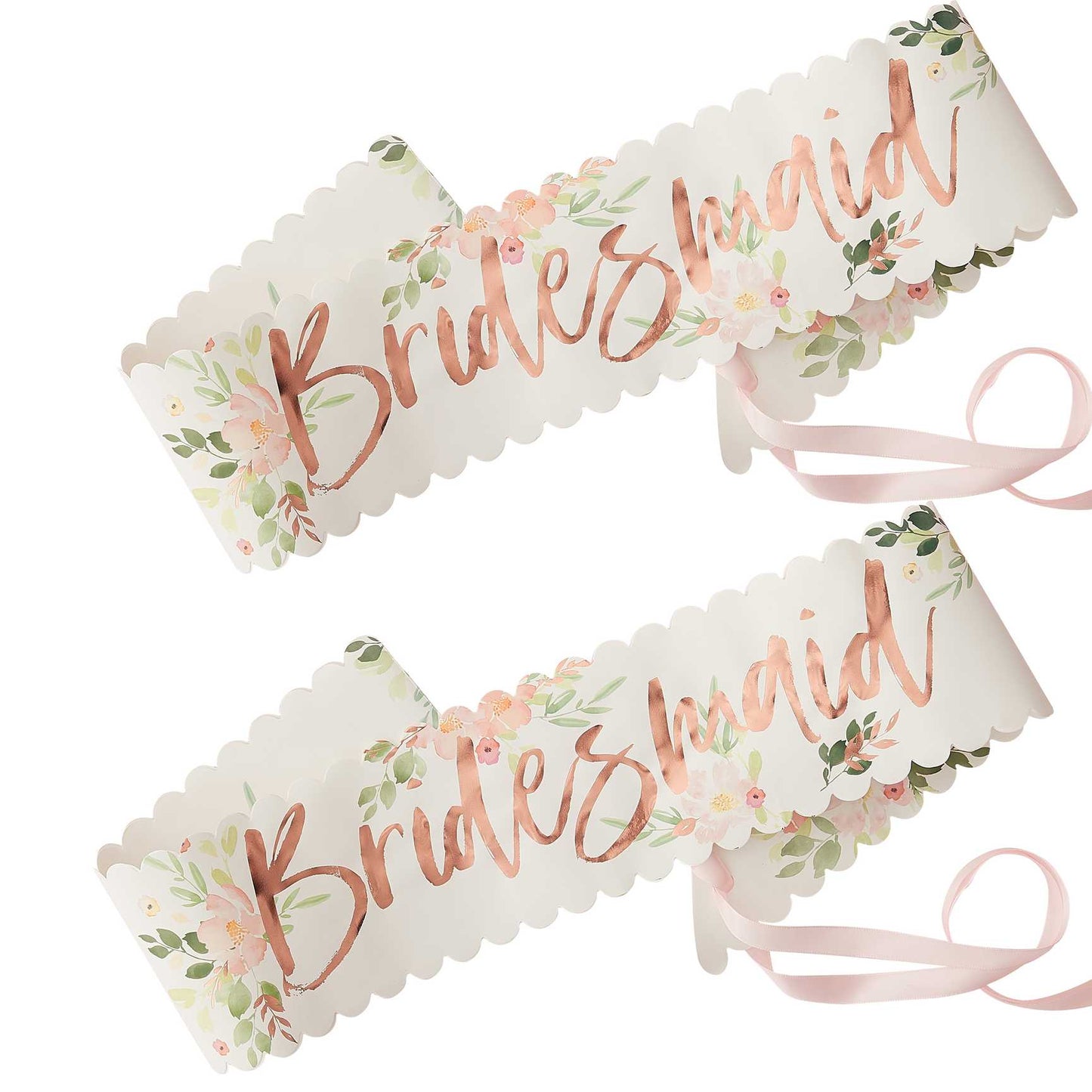 bridesmaid floral flower party sash bachelorette party bridal shower hens party gifts