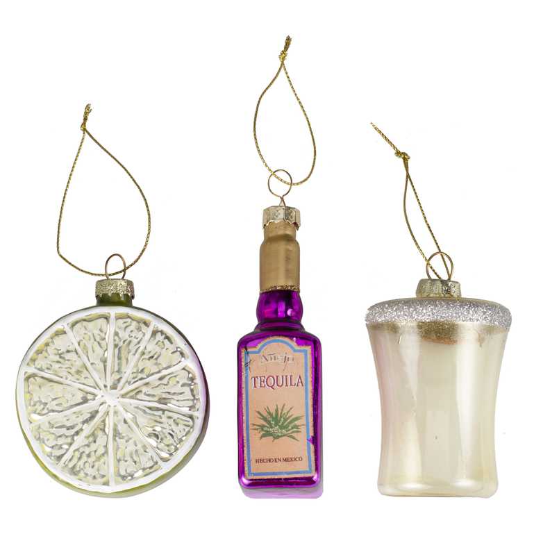Novelty Tequila Hanging Christmas Tree Ornament