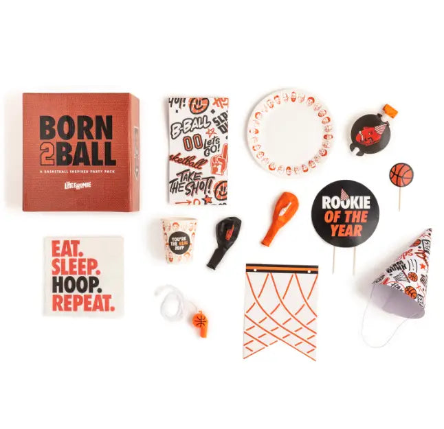 The Little Homie Born To Ball Basketball Party Kit