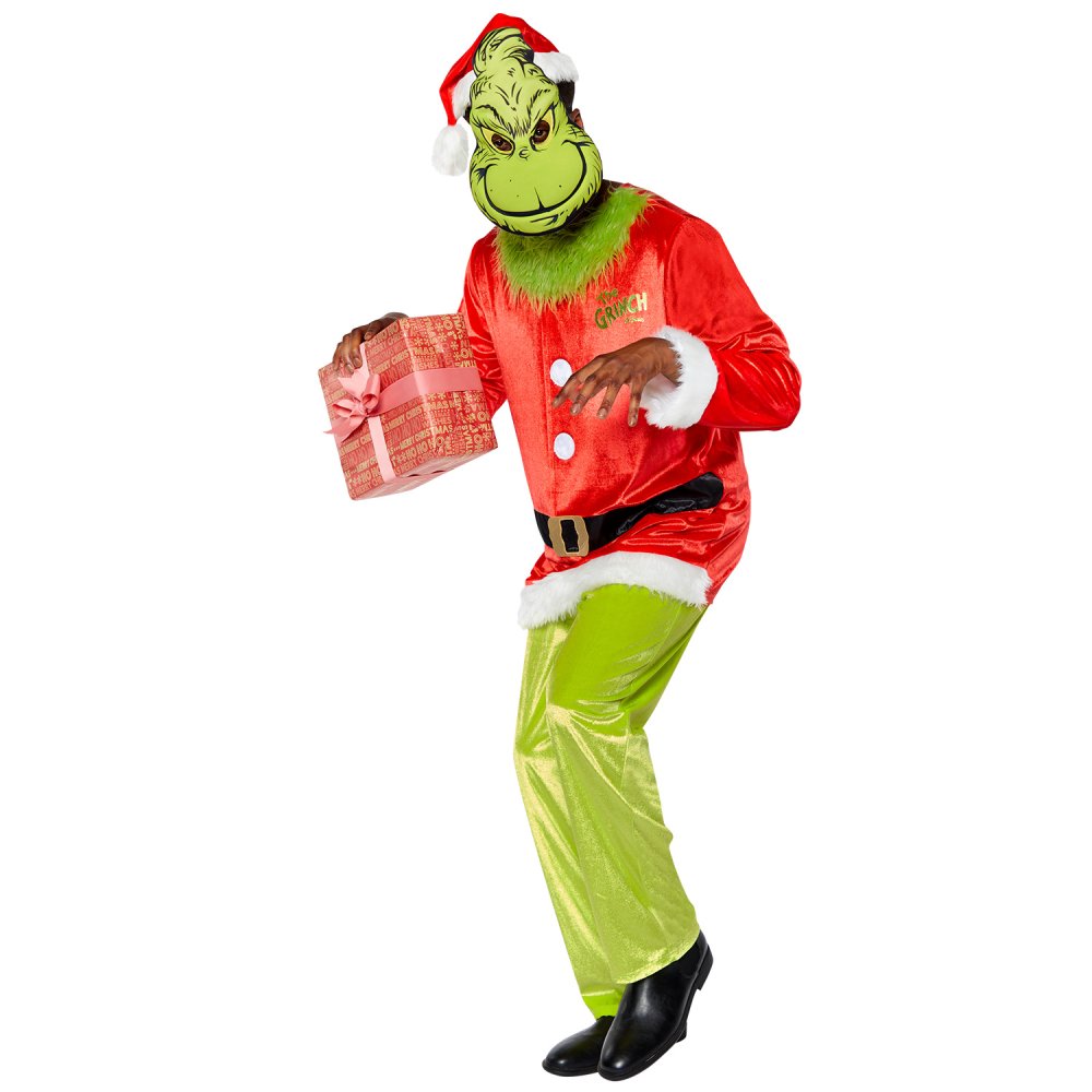 Dr Suess The Grinch Christmas Mens Adult Costume