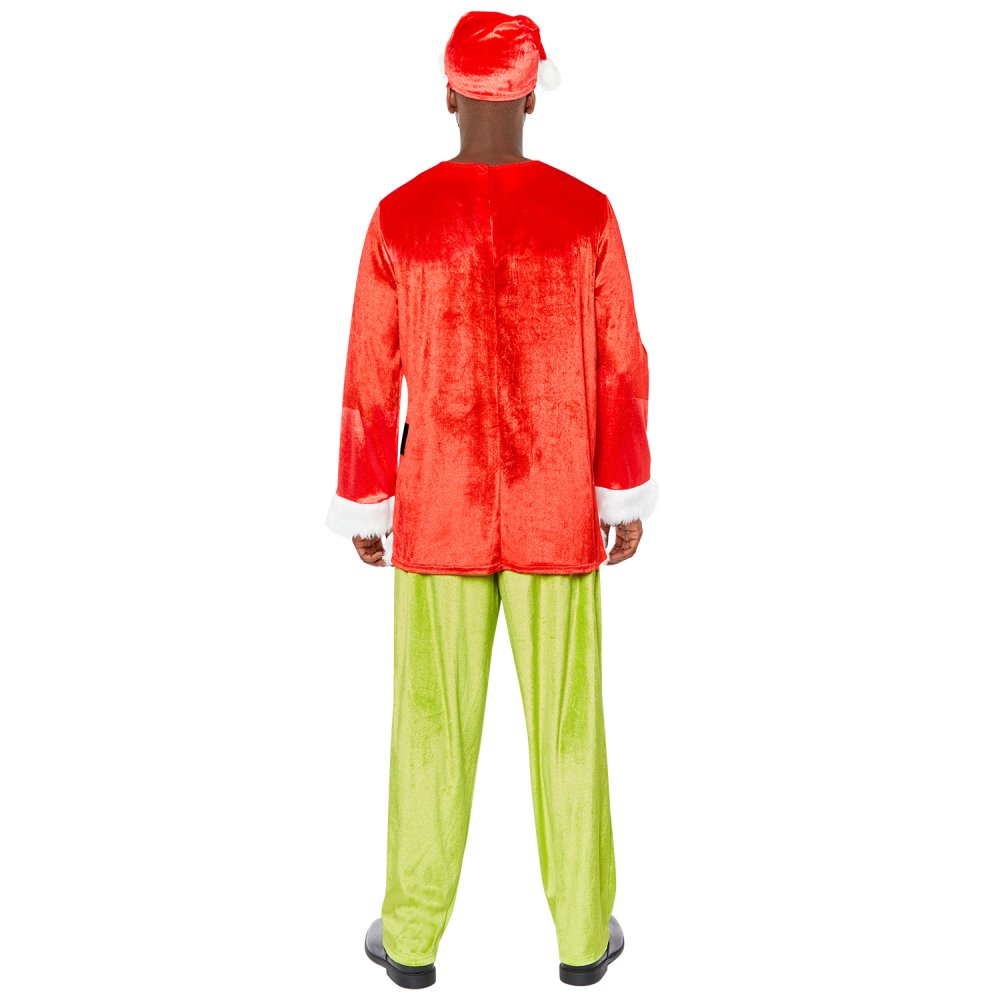 Dr Suess The Grinch Christmas Mens Adult Costume