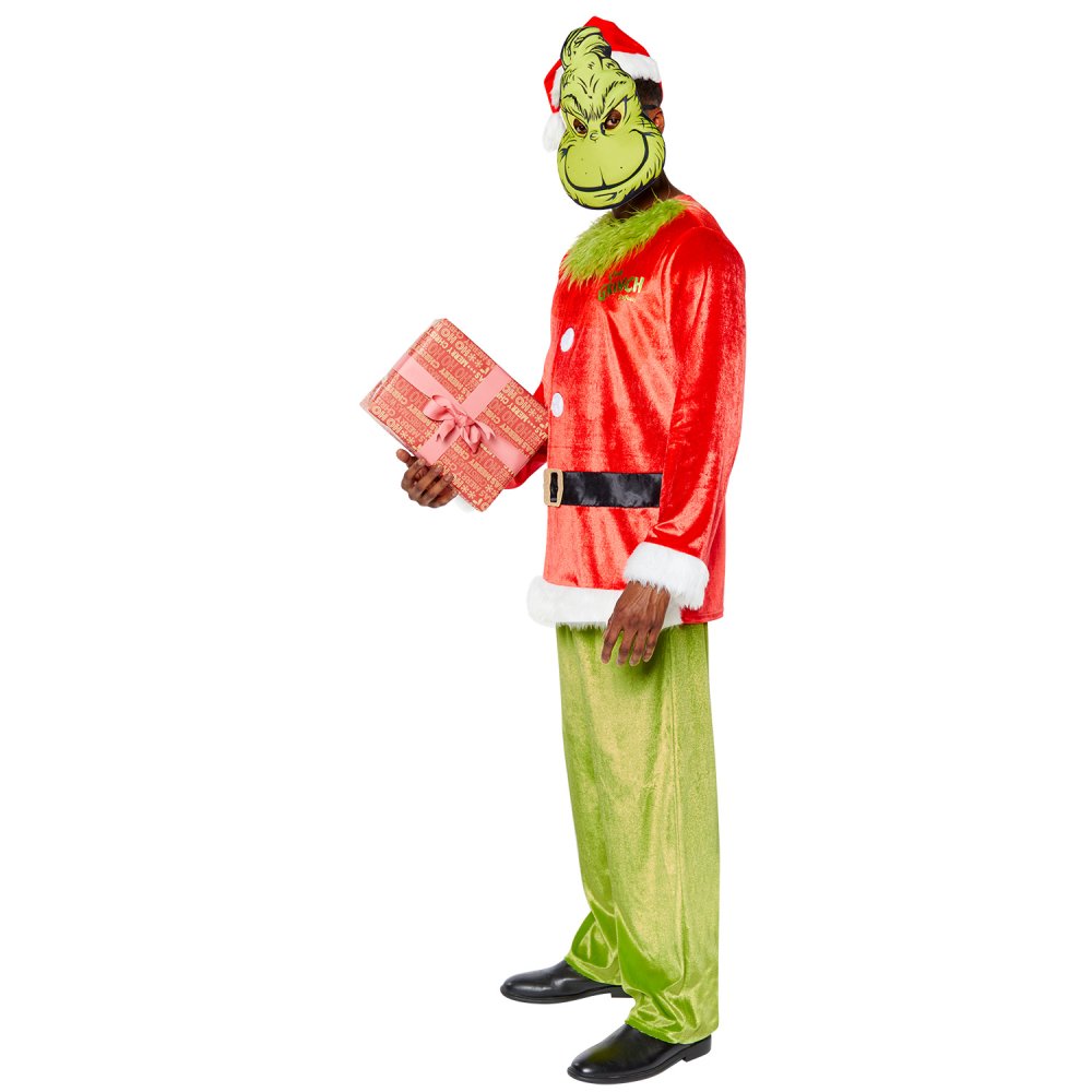 Dr Suess The Grinch Christmas Mens Adult Costume