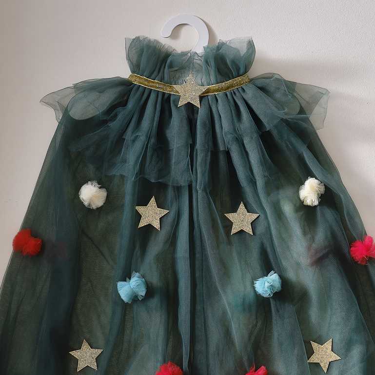 Kids Christmas Costume Cape