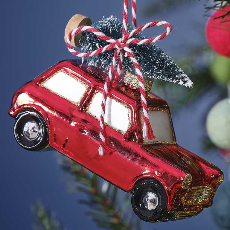 Novelty Car Christmas Tree Hanging Decoration