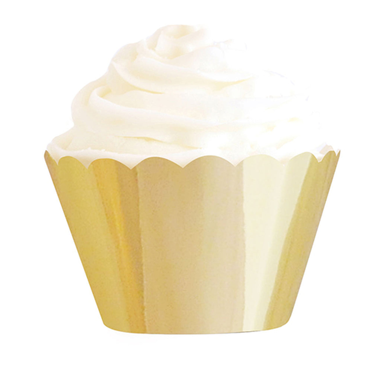 Gold Mirror Card Cupcake Wrapper