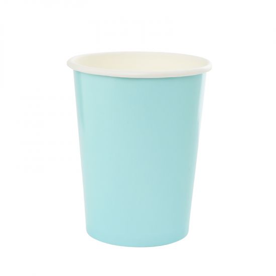 Pastel Blue Paper Party Cup Pack 10