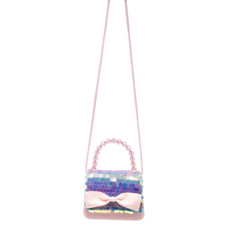 Pink Sequin Kids Handbag