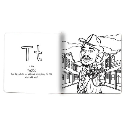 Raised On Hip-Hop Colouring-In Book