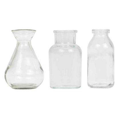 glass clear jars for flowers wedding ceremony receoption table decoration