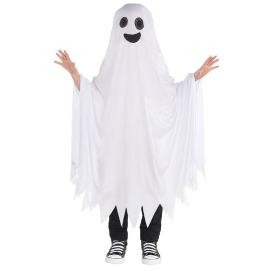 kids ghost sheet halloween costume for a dress up party outfit or to go trick or treating