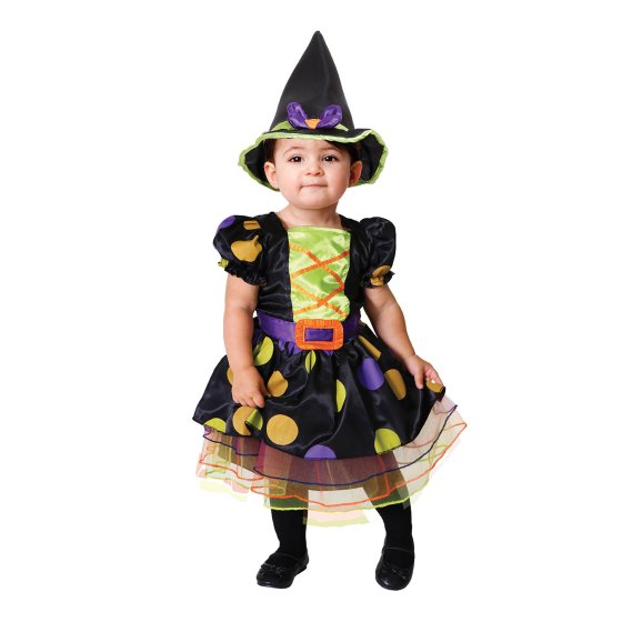 baby toddler kids witch halloween costume dress outfit party dress up