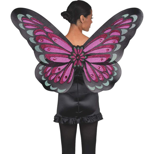 Purple Magical Butterfly Wings Dress Up Costume