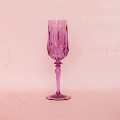 Sweet Lilac Champagne Flute - Set of 4