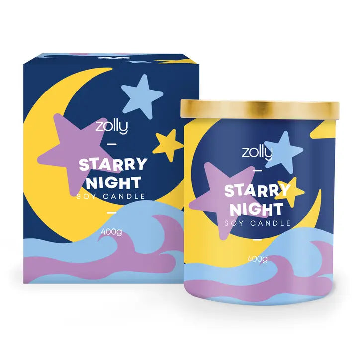 Starry Night Soy Candle