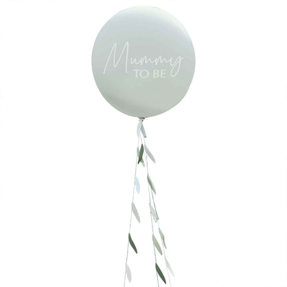 Olive Mummy To Be Baby Shower Jumbo Balloon