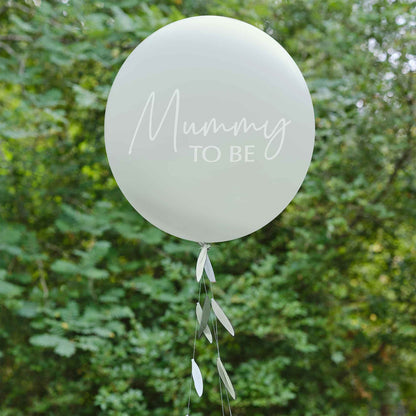 Olive Mummy To Be Baby Shower Jumbo Balloon