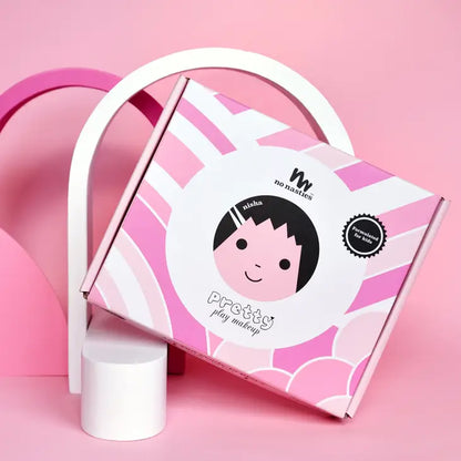 No Nasties Nisha Pink Kids Play Makeup Set