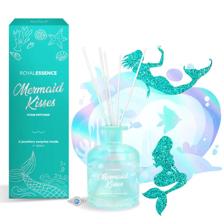 Mermaid Kisses Reed Diffuser with Surprise Jewellery