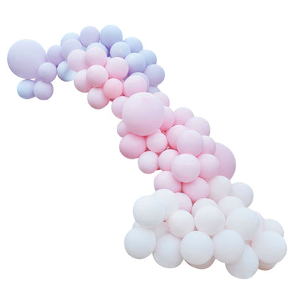 Luxe Pastel Pink & Purple DIY Balloon Garland Kit