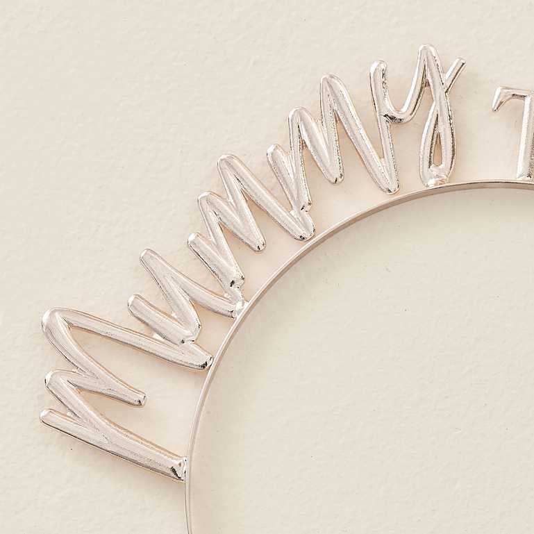 Rose Gold Mummy To Be Baby Shower Headband Crown