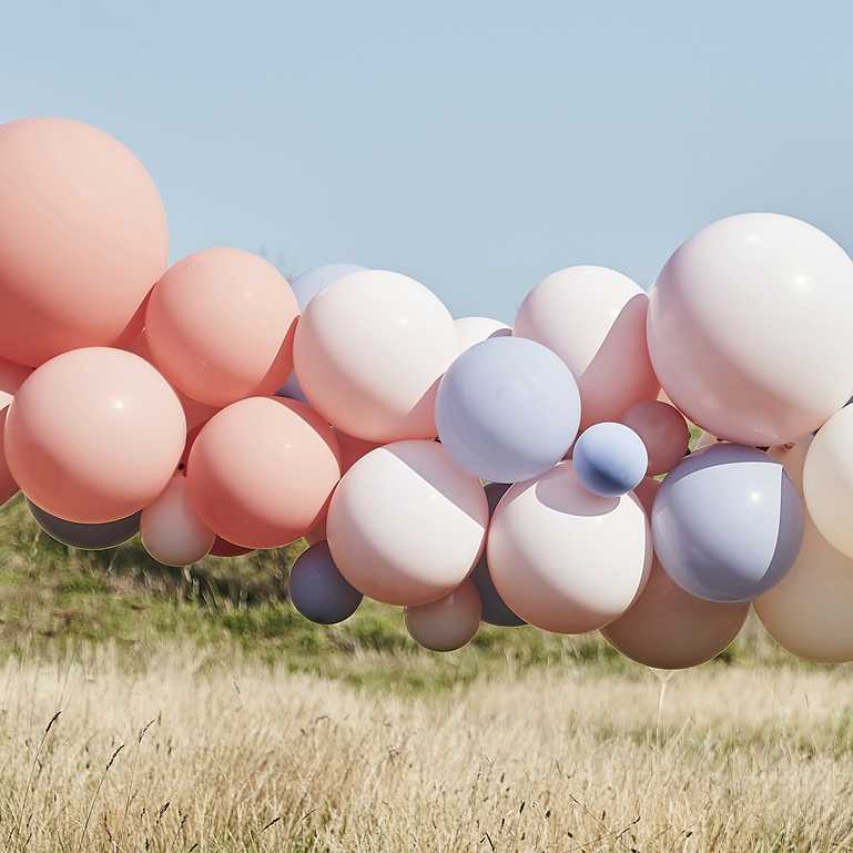 Pastel Boho Bride DIY Balloon Garland Kit