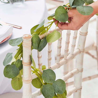 wedding eucalyptus artifical foilage fake table decorations