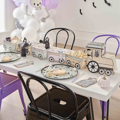 Boo Crew Halloween Table Food Holder Display tray table kids party