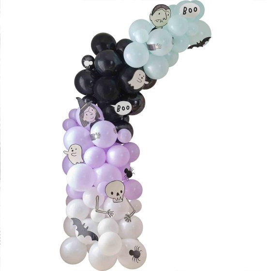 Boo Crew Halloween Kids Balloon Garland Decoration Kit