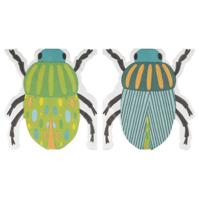 Bug & Insect Beetle Shape Paper Birthday Party Napkins