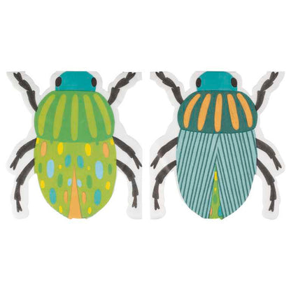 Bug & Insect Beetle Shape Paper Birthday Party Napkins