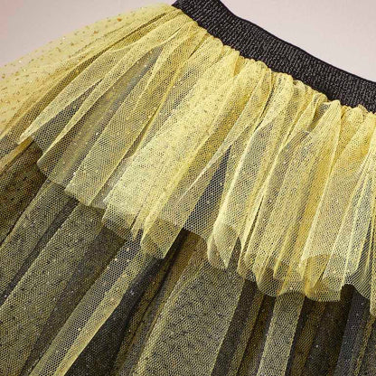 Bumble Bee Kids Costume Tutu Skirt