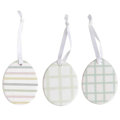 Hop Hop Hooray Ceramic Hanging Easter Egg