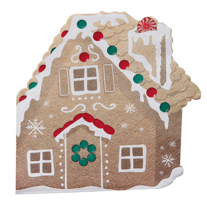 Christmas Gingerbread House Paper Party Napkins Serviettes