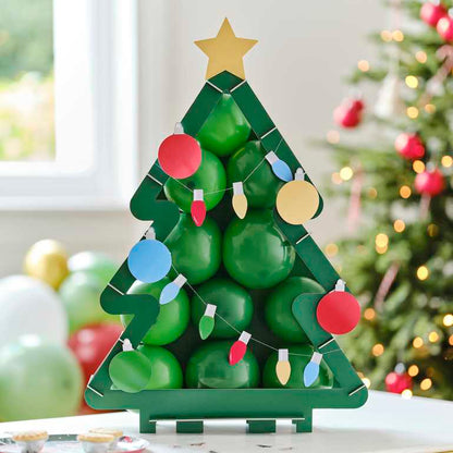 Christmas Tree Balloon Mosaic Party Decoration Kit