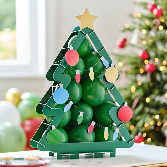 Christmas Tree Balloon Mosaic Party Decoration Kit