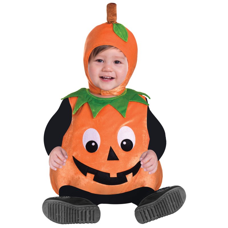 baby toddler pumpkin halloween costume outfit