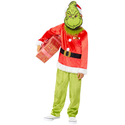 Dr Duess The Grinch Child Kid Size Costume