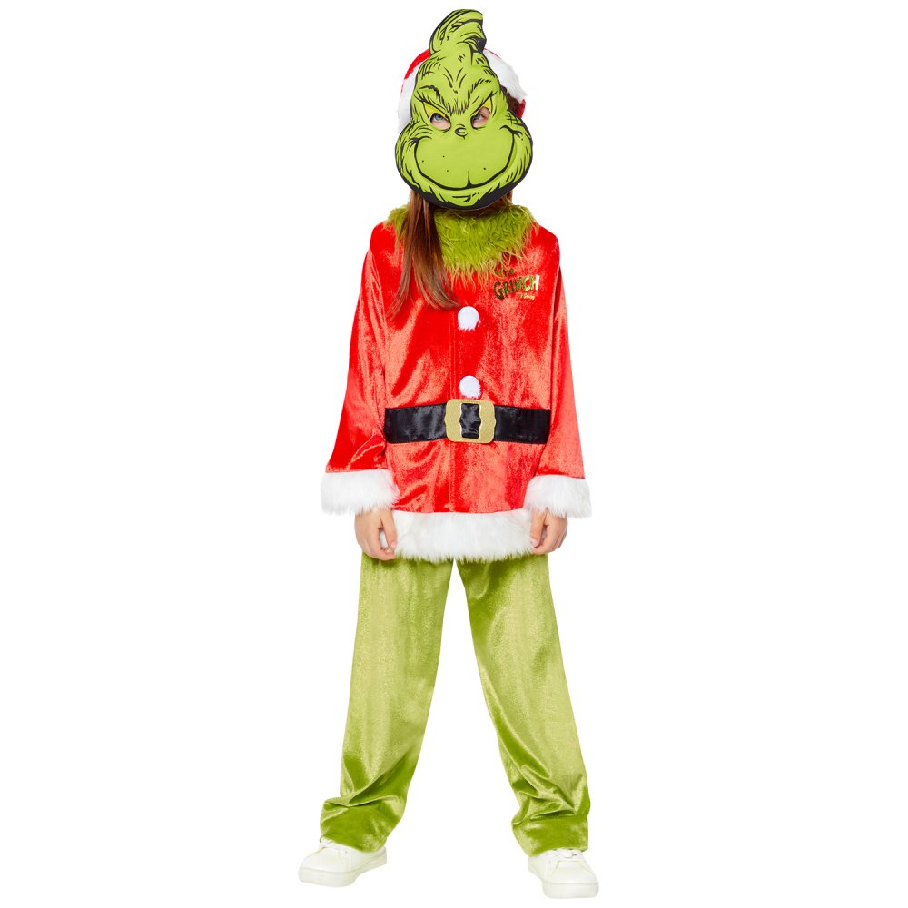 Dr Duess The Grinch Child Kid Size Costume