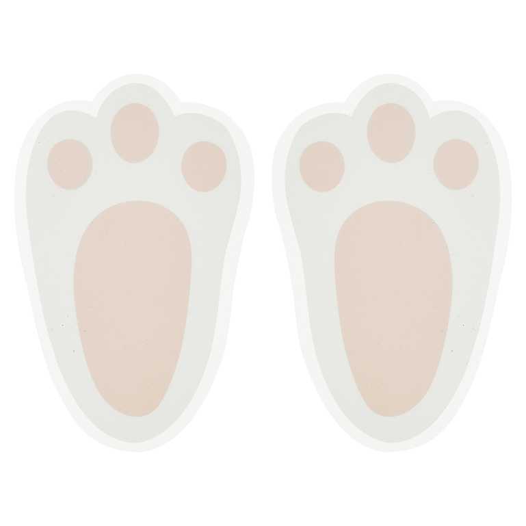 Easter Bunny Footprint Floor Stickers