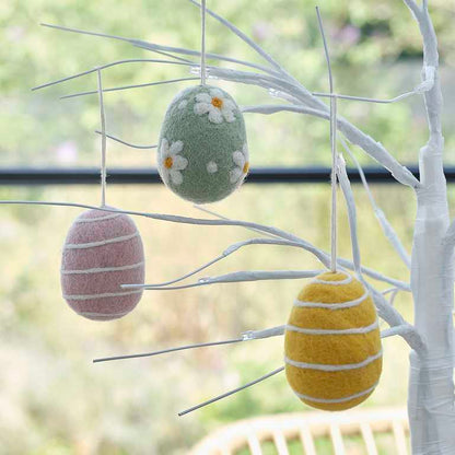 Felt Easter Egg Tree Decorations