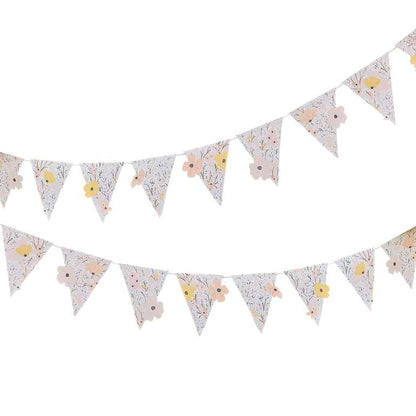 Floral Flower Hanging Bunting Decoration