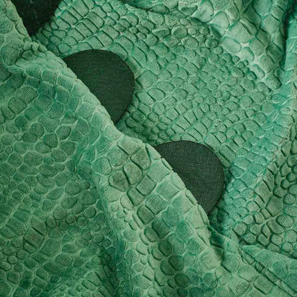 Green Dinosaur Kids Cape