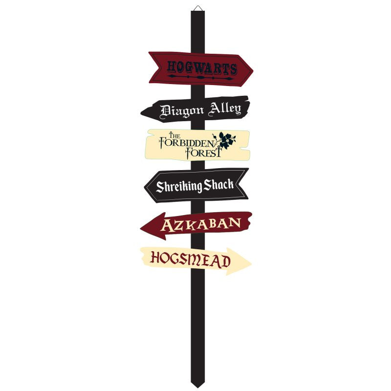 Harry Potter Directions Road Sign Party Decoration