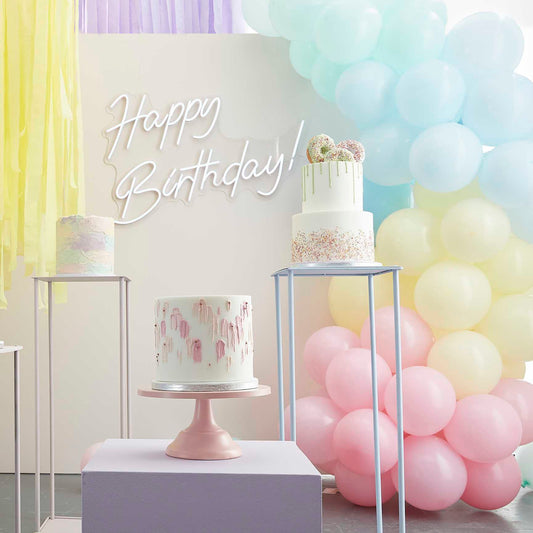 Pastel Rainbow DIY Balloon Arch Garland Kit