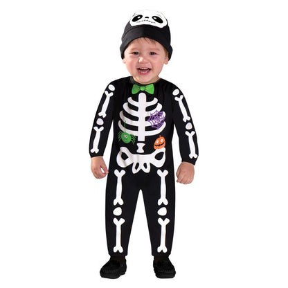 Mini Bones Toddler Baby Skeleton Halloween Costume