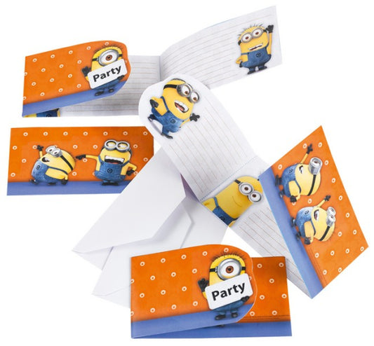 Minions Birthday Party Invitations