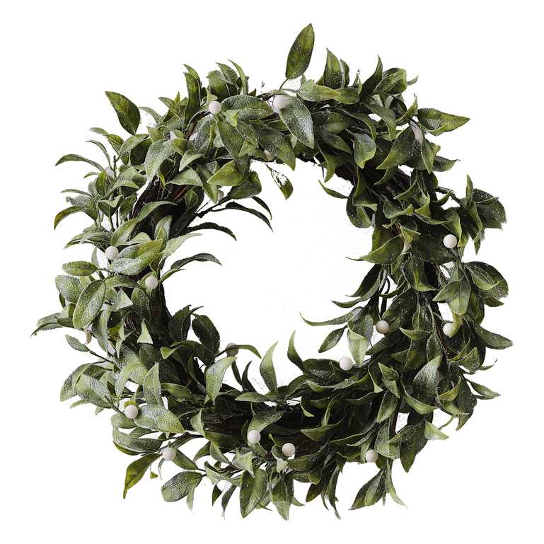 Mistletoe Greenery Christmas Door Wreath Decoration