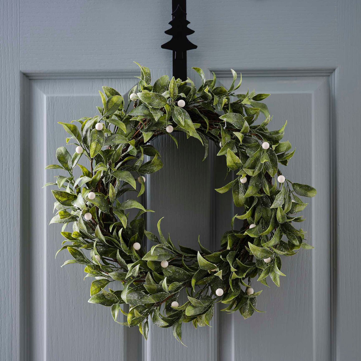 Mistletoe Greenery Christmas Door Wreath Decoration