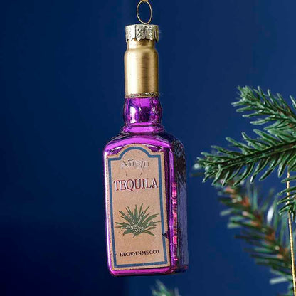 Novelty Tequila Hanging Christmas Tree Ornament